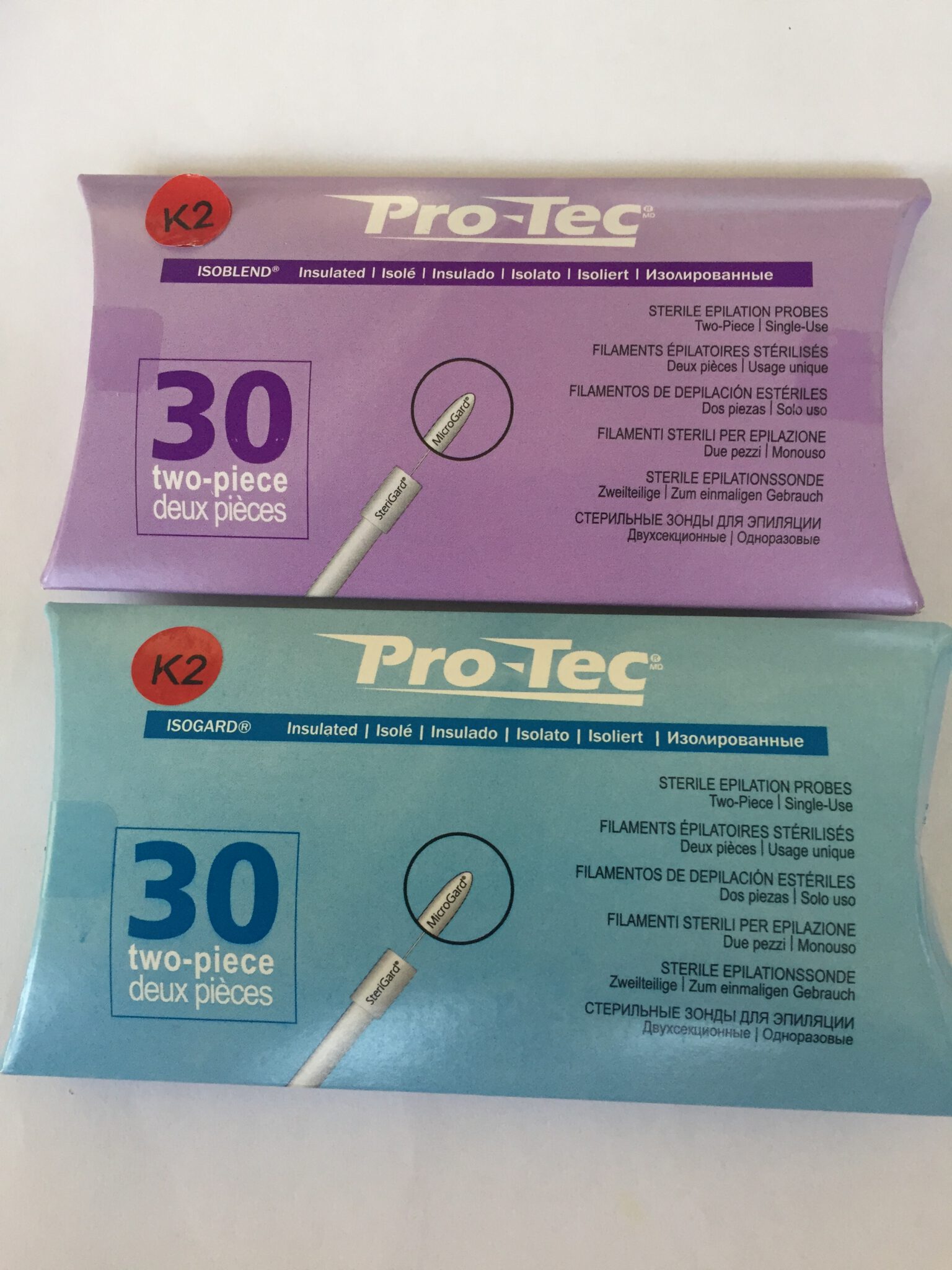 ProTec Naalden Elektrisch Ontharen K2 2 stuks Beauty Shop 4 Pro