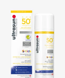 Ultrasun - Waterdichte Sun Gel voor Kinderen SPF 50+ - tube 250 ml.